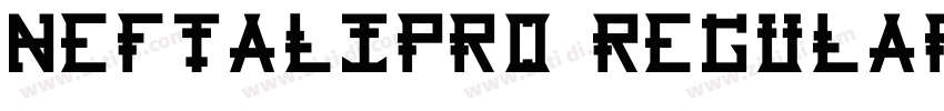 NeftaliPro Regular字体转换 NeftaliPro Regular字体转换
